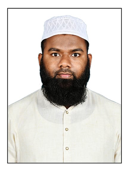 ABUZAR S MD, founder of QUALITY INTERNATIONAL, on a factory floor in Gujarat