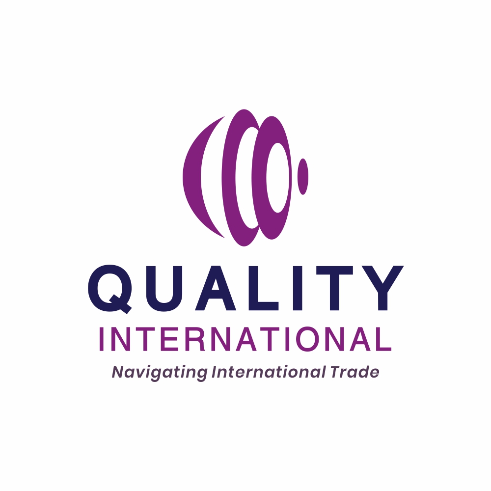 QUALITY INTERNATIONAL wordmark: global sourcing, India